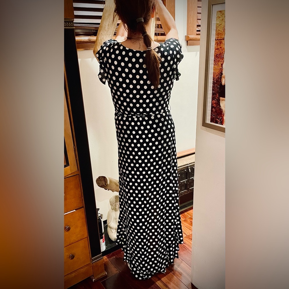 STUNNING POLKA DOT DRESS NWT - Picture 5 of 6